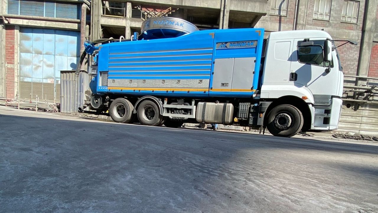 Kanalizasyon Borusu Yağ Tıkanıklığı için Atılım Vidanjör